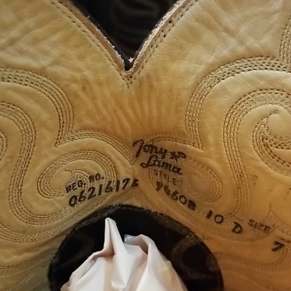 TONY LAMA EXOTIC PYTHON - Picture 4 of 6